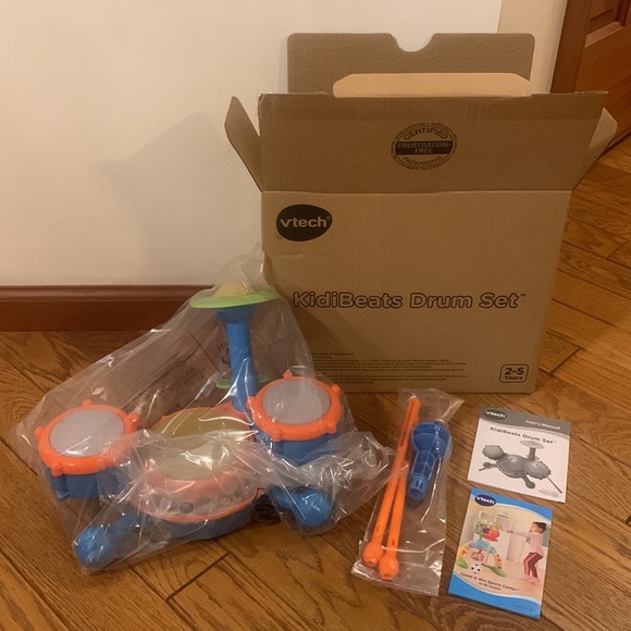 VTech KidiBeats Drum Set - Picture 2 of 6